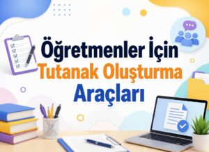 Öğretmenler İçin Tutanak Oluşturma Araçları