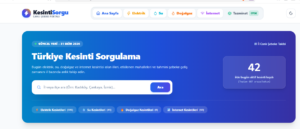 kesinti sorgu